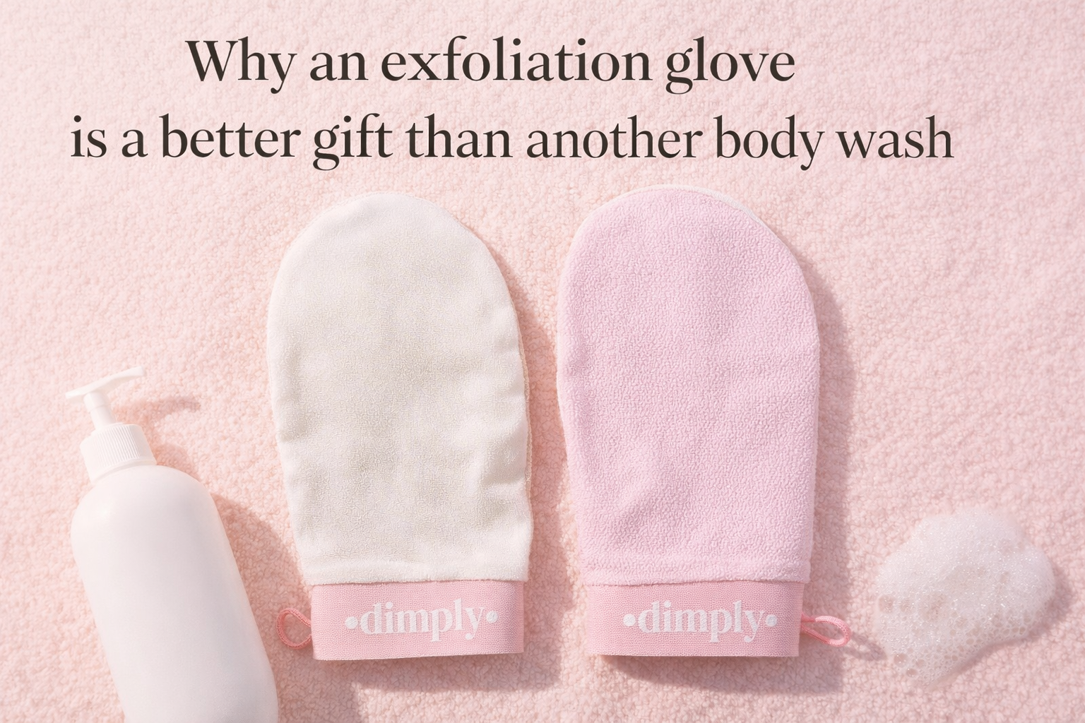 Why an Exfoliation Glove Is a Better Gift Than Another Body Wash